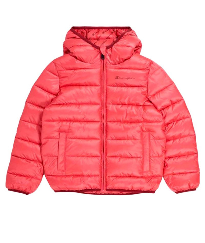 Veste Champion Hooded Legacy Kids Pink