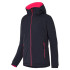 Anorack Joluvi Heat Dipa Noir/Fuchsia Femme