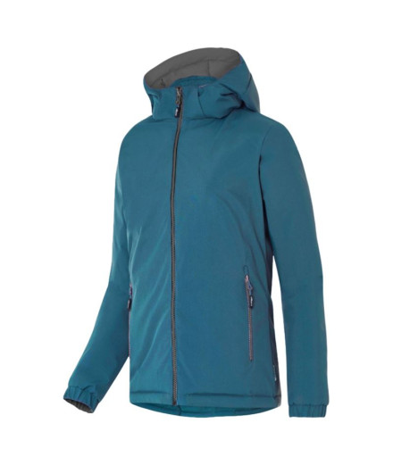 Anorack Joluvi Heat Dipa Bleu cobalt/Noir Femme