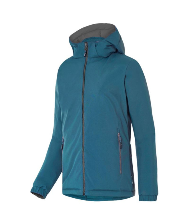 Anorack Joluvi Heat Dipa Bleu cobalt/Noir Femme