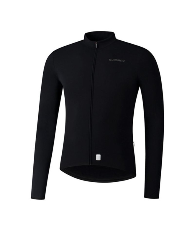 Cyclisme Shimano Maillot Vertex Thermal Noir
