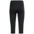 Leggings de Running Collant Odlo 3/4 Essential Femme Noir