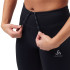 Leggings de Running Collant Odlo 3/4 Essential Femme Noir