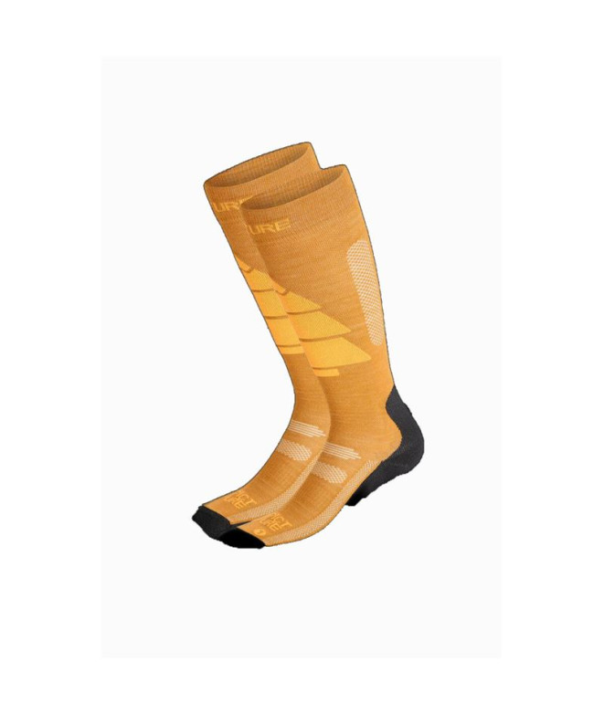 Chaussettes Image Lainage Ski Camel