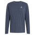 T-shirt de Running Odlo Neck L/S Zeroweight Chill-T Homme Bleu