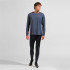 T-shirt de Running Odlo Neck L/S Zeroweight Chill-T Homme Bleu