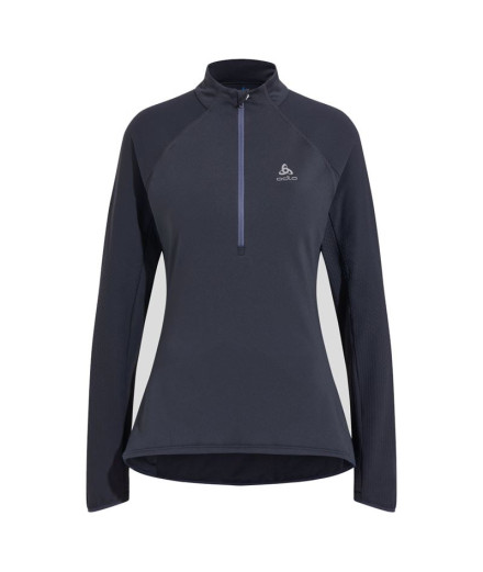 T-shirt de Trail Odlo 1/2 Zip Zeroweight Unisexe