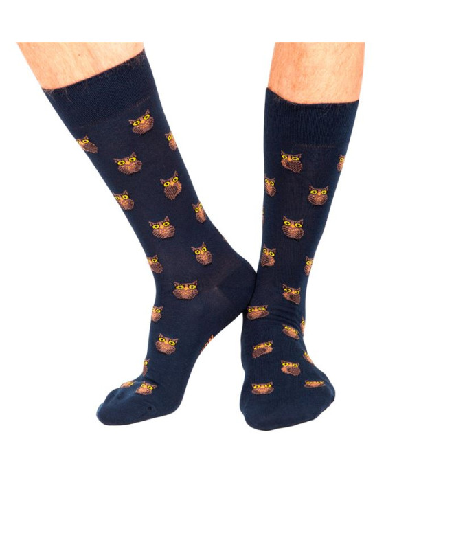 Chaussettes Jimmy Lion Owls Bleu foncé