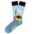 Chaussettes Jimmy Lion The Lighthouse Guardian Light Blue