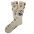 Chaussettes Jimmy Lion Athletic Frida Viva Mexic Beige