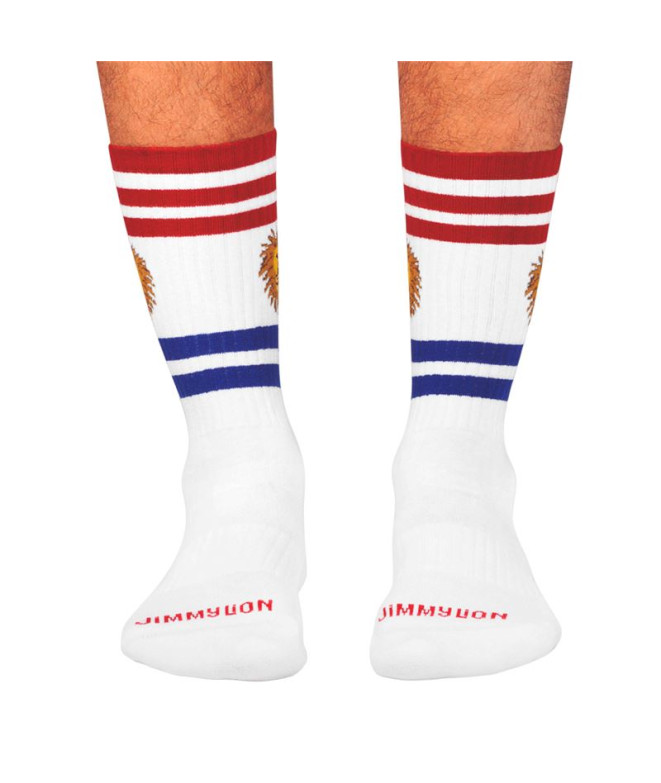 Chaussettes Jimmy Lion Athletic Lion White
