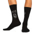 Chaussettes Jimmy Lion Basquiat Sugar Ray Robins Noir