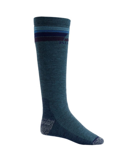 Chaussettes ski et snowboard Burton Emblem MDWT Indigo