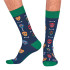 Chaussettes Jimmy Lion Skulls Bleu foncé