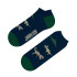 Chaussettes Jimmy Lion Jurassic Dinos No Show Bleu