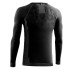 T-shirt from Trail Lurbel Win Manches longues Noir/Marengo