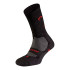 Chaussettes de Montagne Lurbel Mountain Five Noir/Rouge