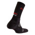 Chaussettes de Montagne Lurbel Mountain Five Noir/Rouge