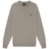 Sweat Lyle&Scott V1-Collier ras du cou Beige Homme