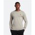 Sweat Lyle&Scott V1-Collier ras du cou Beige Homme