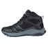 Botas de Montagne Hi-Tec Toubkal Mid Waterproof Noir/Charcoal/Gris Homme