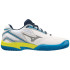 Chaussures de Pádel Mizuno Break Shot 4 CC White Homme