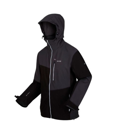 Coupe-vent de Montagne Regatta Hewitts IX Black/Ash Homme