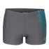 Maillot de bain from Natation Arena Short de bain Kikko V Asphalte/Turquoise Homme