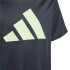 T-shirt de Fitness adidas Essentials U Tr-Es Logo Enfant Carbon