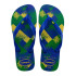 Tongs Havaianas Brésil Frais Homme Bleu marine