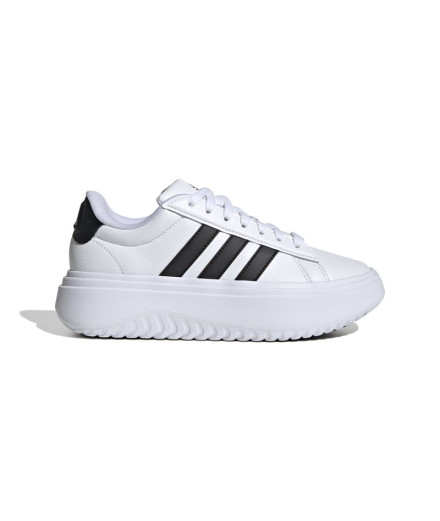 Chaussures adidas Grand Court Platform Femme Ftwbla
