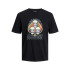 T-shirt Enfant Jack & Jones Col Jorheavens Noir