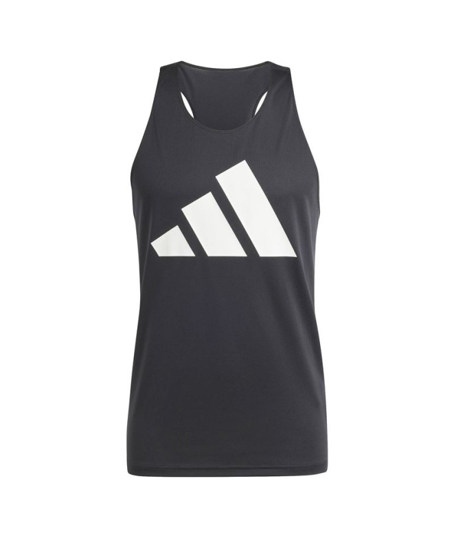 T-shirt de Running adidas Run It Tank Homme Noir