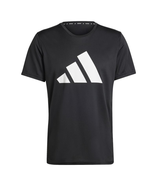 T-shirt de Running adidas Run It Homme Noir