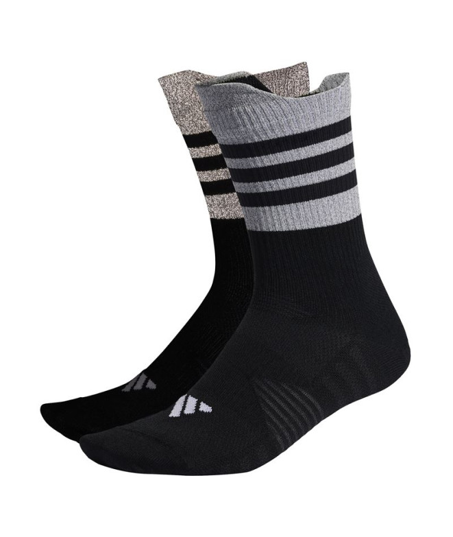 Chaussettes de Running adidas Run Run Refl Noir