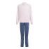 Survêtement adidas 3Stripes Fille Rose