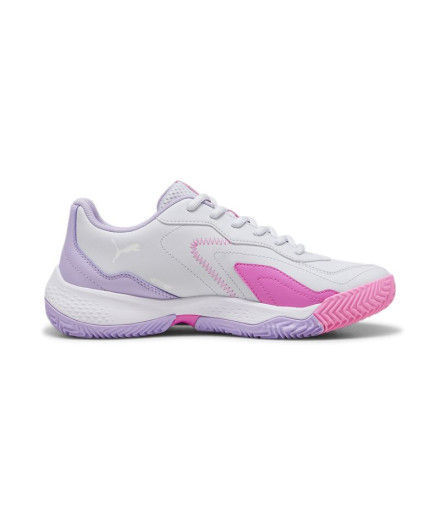 Chaussures Pádel Femme de Puma Nova Smash Silver White
