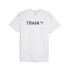 T-shirt Fitness by Puma Graphic White Homme