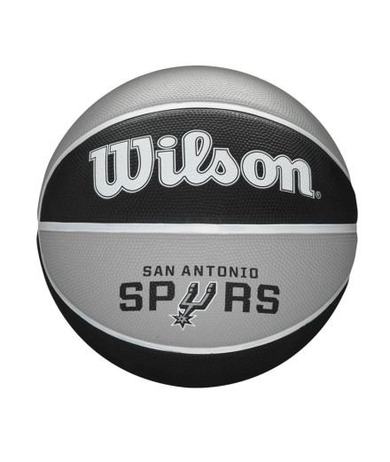 Balle Basket-ball Wilson by Nba Team Tribute San Spurs Gray