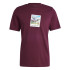 T-shirt adidas All Day I Homme Garnet