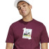 T-shirt adidas All Day I Homme Garnet