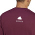 T-shirt adidas All Day I Homme Garnet