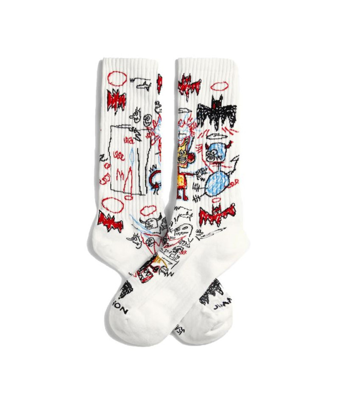 Chaussettes Jimmy Lion Athletic Basquiat Batman...
