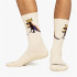 Chaussettes Jimmy Lion Athletic Basquiat Pez Dis Beige