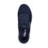Chaussures Skechers Femme Go Walk Flex - Grand Slip-Ins Navy Textile/White Trim