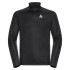 Sweat de Trail Odlo Mid Layer Essential 1/2 Zip Homme Black