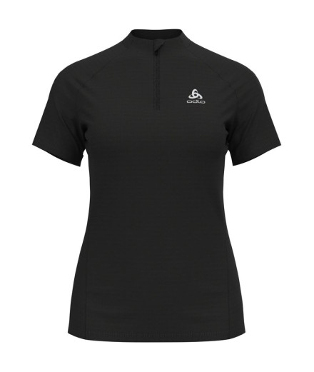 T-shirt from Trail Odlo Crew Neck S/S 1/2 Zip Essential...