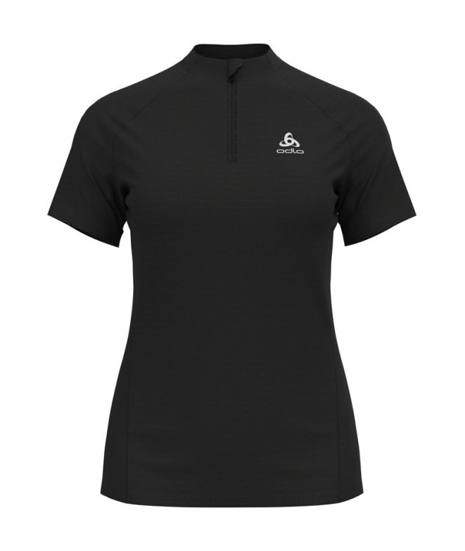 T-shirt from Trail Odlo Crew Neck S/S 1/2 Zip...