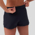 Pantalon de Running Odlo Short Zeroweight 3 Inch Femme Black