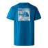 T-shirt de Montagne The North Face S/S Redbox Celetion Homme Bleu
